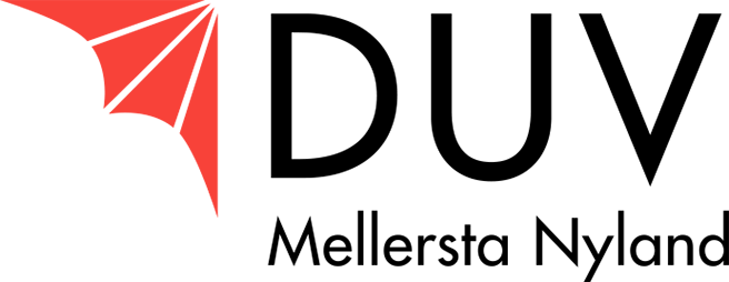 DUV i Mellersta Nyland logo - till startsidan